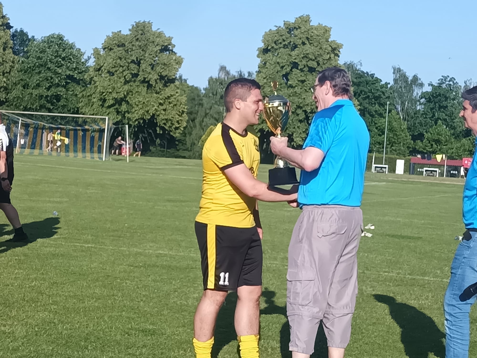 2024 2025 Pokal Herren Pokalübergabe
