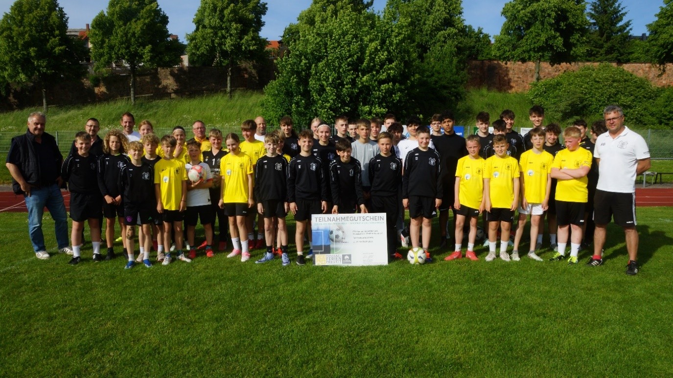 DFB Fußball Ferien Freizeit an Geithain 1