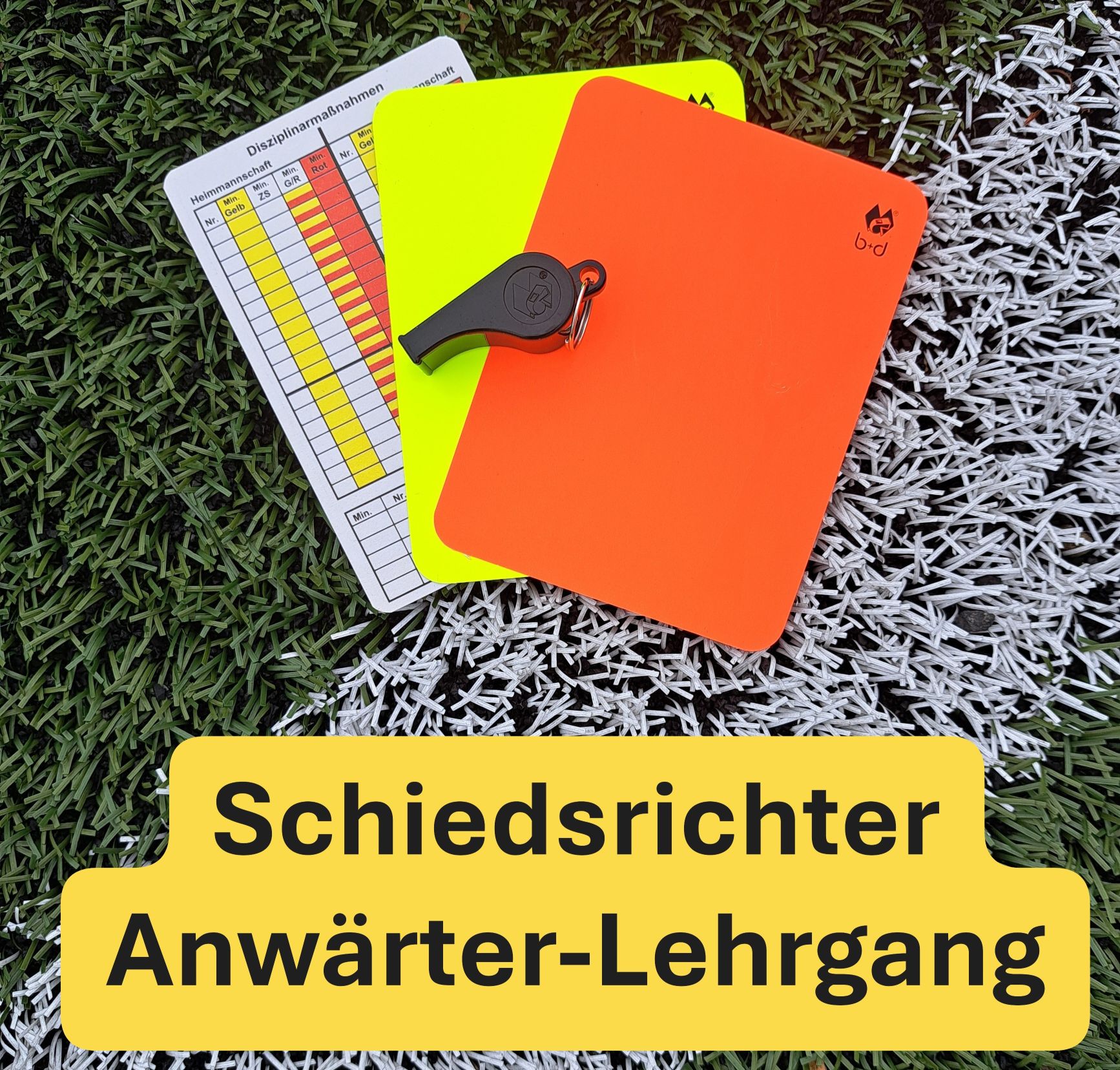 Schiedsrichter Anwärter klein