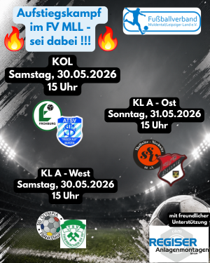 KOL Samstag 30.05.2026 15 Uhr